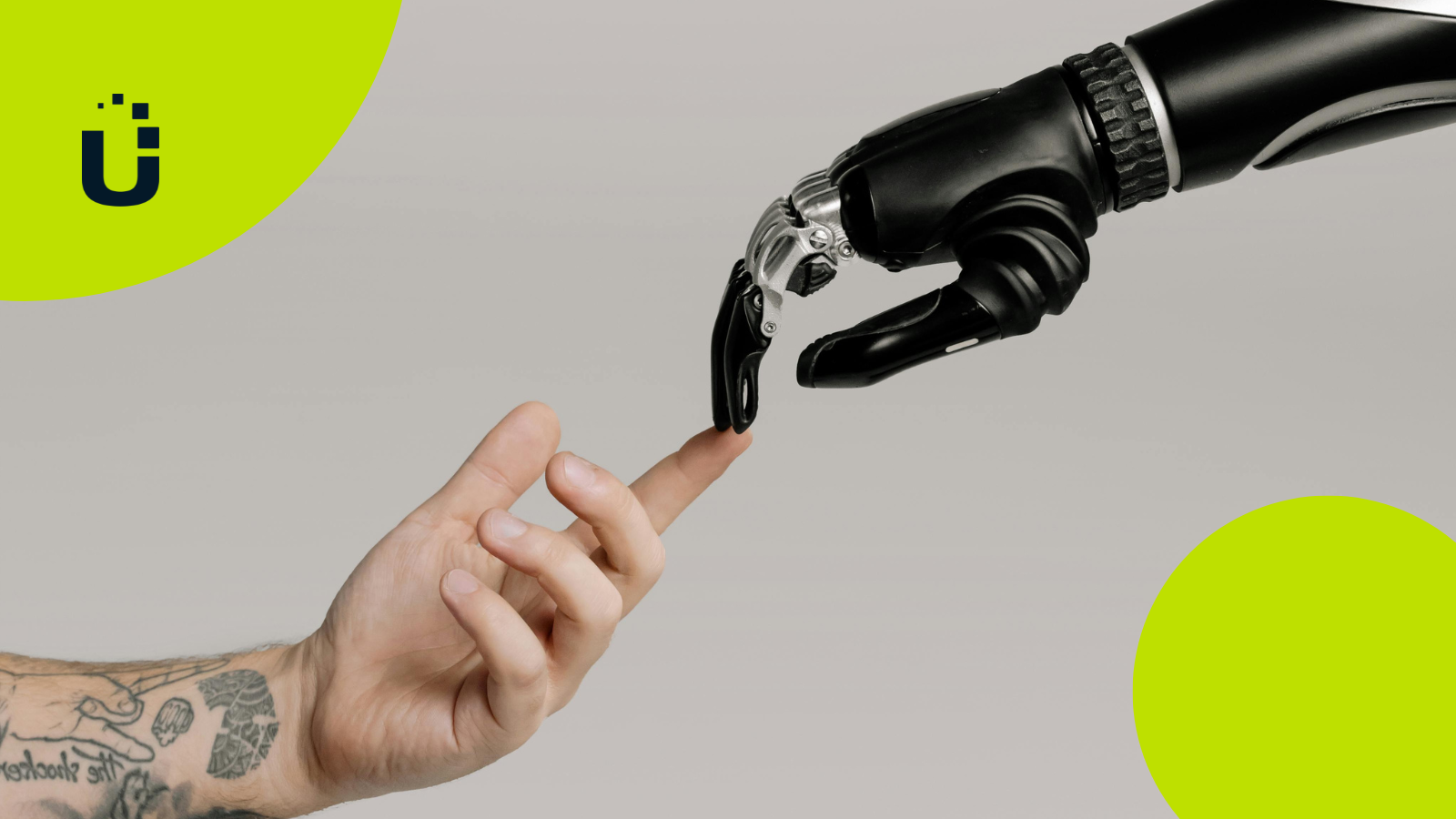 AI - Robotic arm meets human hand